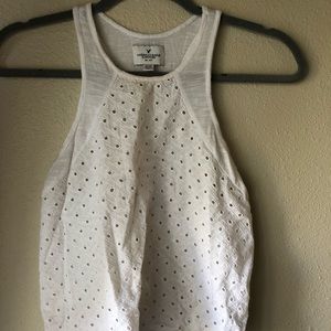 High neck tank top